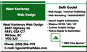 Business cards by Beth